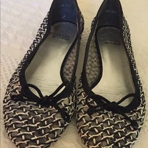 Stuart Weitzman Netted Ballet Flats